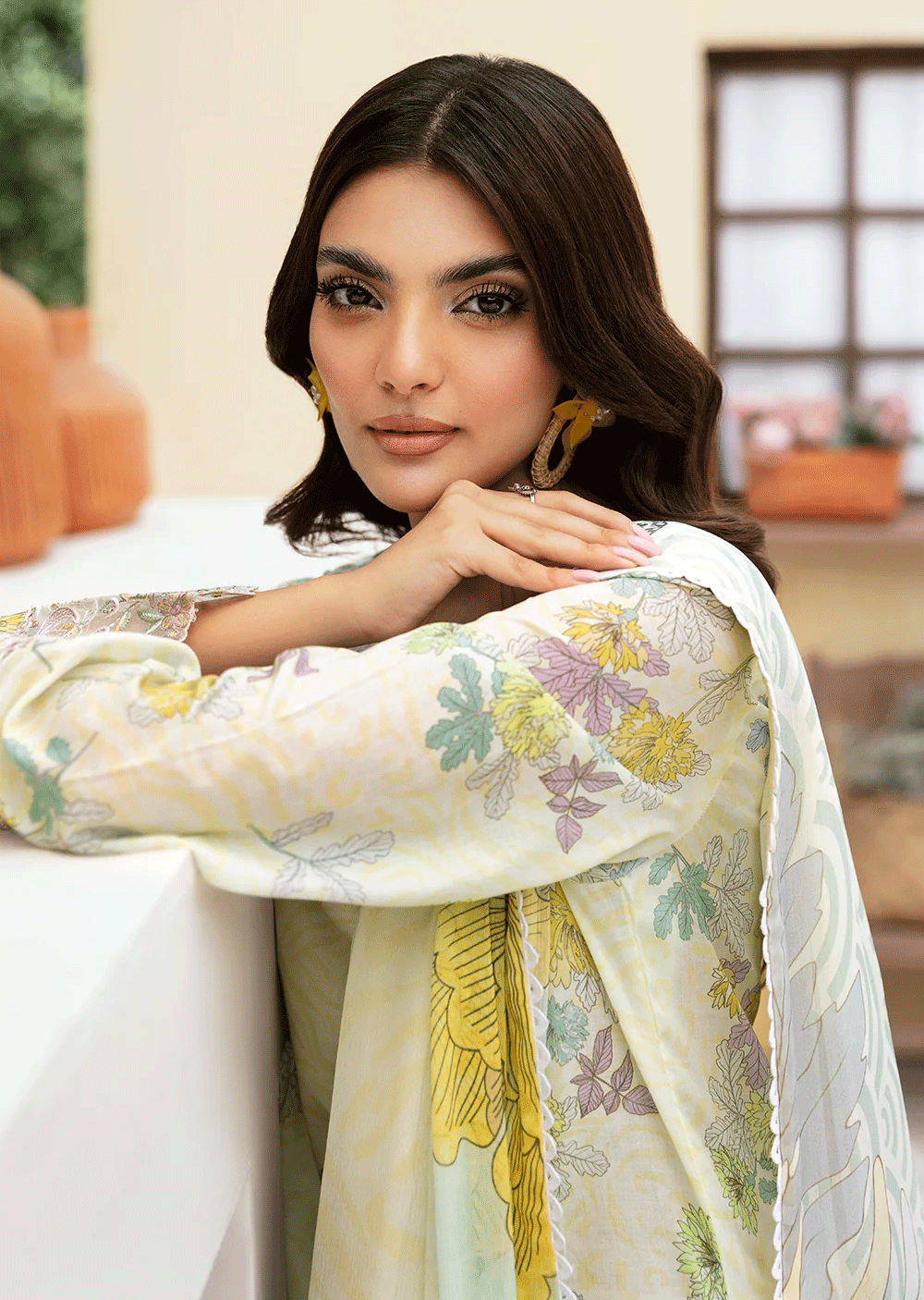 N-501 - Unstitched - Ramsha Rangrez Lawn Collection Vol 5 2024 - Memsaab Online