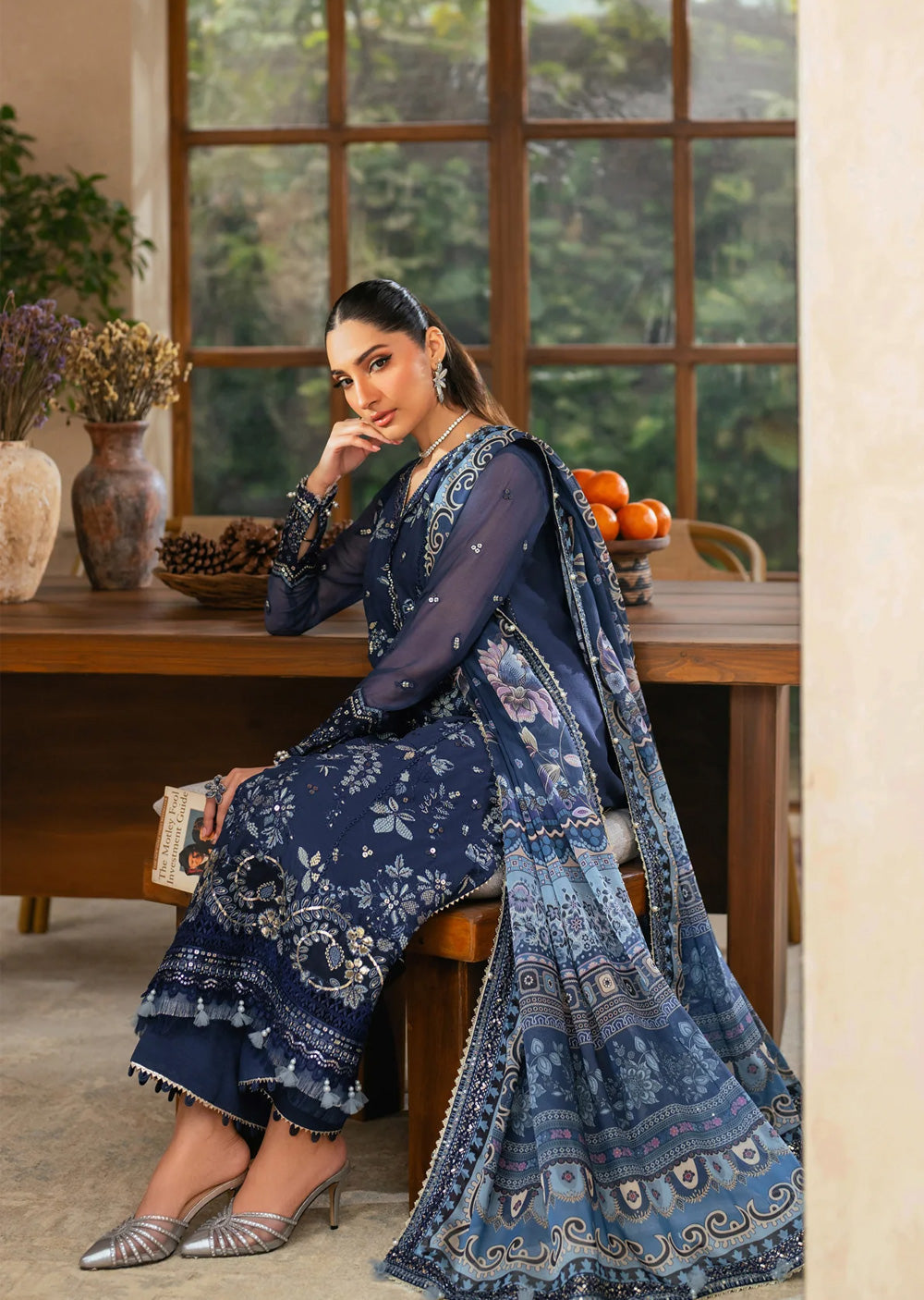 XNX-01 - Unstitched - Niran Collection by Xenia Formals 2025 - Memsaab Online