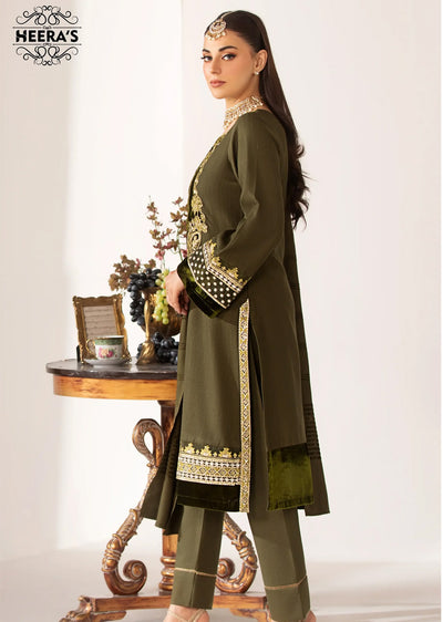HSS-338- Readymade Heeras Suit - Memsaab Online