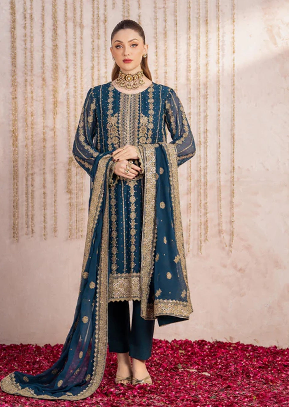OAG5036-ROOP - Meeral Luxe - Readymade Organza Suit - Memsaab Online