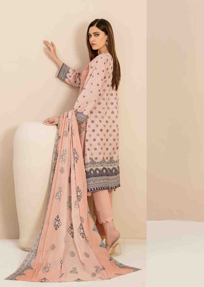 D-2038 - Unstitched - Faria Embroidered Lawn by Tawakkal 2024 - Memsaab Online