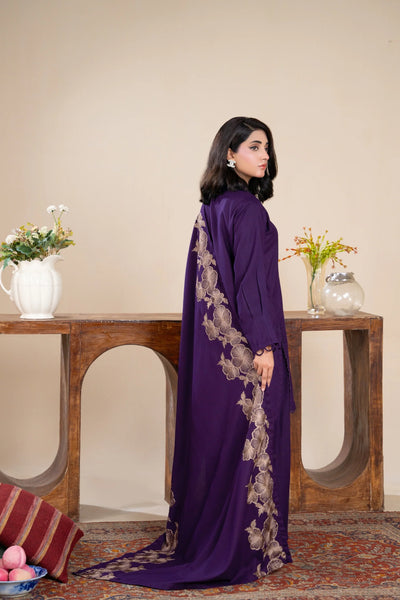 Zahra-04-Readymade- Rania.H Dhanak Collection 2025 - Memsaab Online