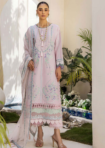 EA-EE-5520-R - Readymade - Embroidered Lawn Collection 2024 - Memsaab Online