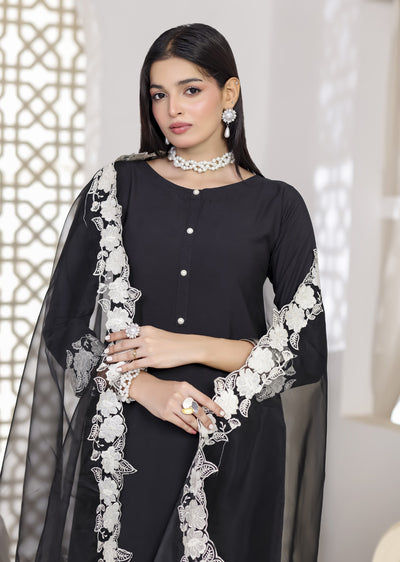 HK329 - Readymade China stone linen Outfit 2025 - Memsaab Online