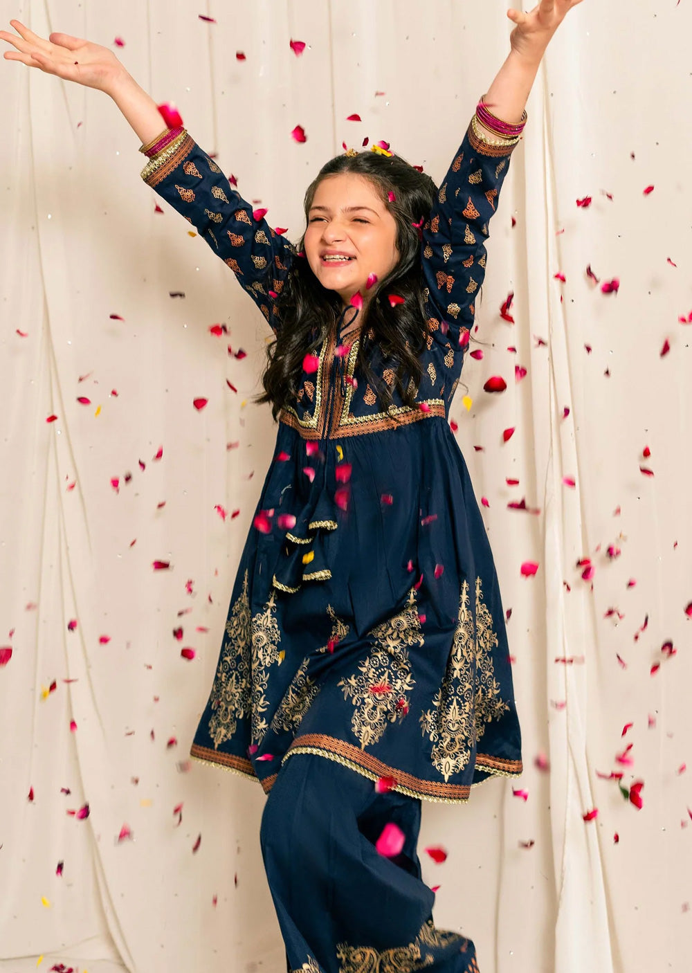 Beau Blue - Readymade Kids Suit by Garnet 2024 - Memsaab Online