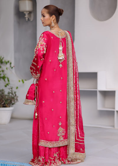 SRB1407 Le Roux - Wedding Sharara Dress - Memsaab Online