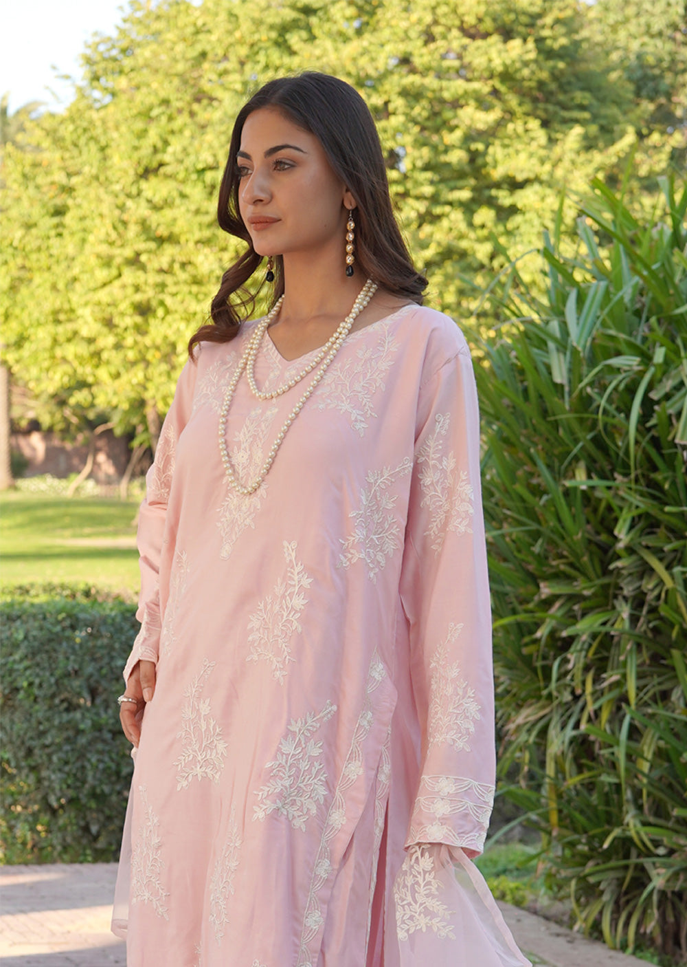 HK283 - Resha - Mummy N Me Double Layer Suit - Memsaab Online