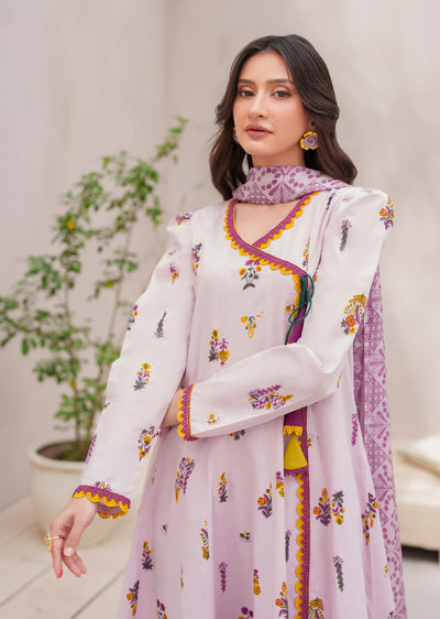 Gulnaar - Readymade 3 Piece Garnet Suit - Memsaab Online