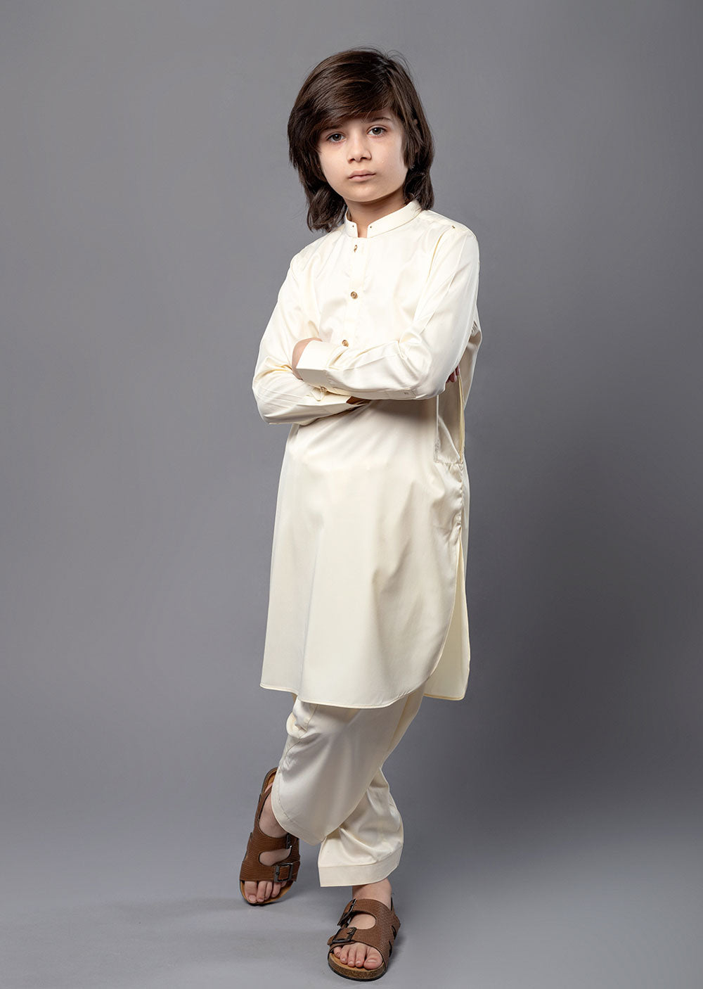 SPL2005 Readymade Boski Kurta Shalwar - Memsaab Online