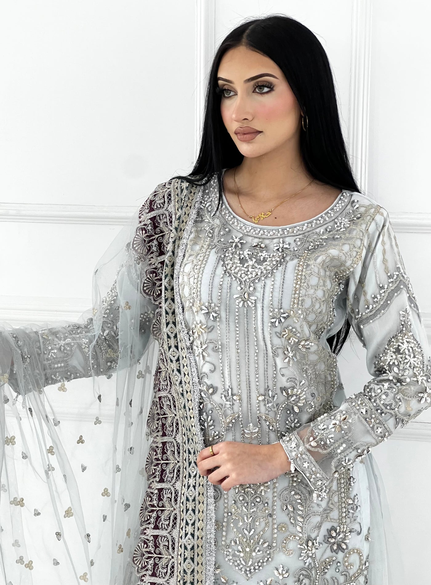 ARWS-12- Ferozi - Readymade - ARW Chiffon Collection 2025 - Memsaab Online