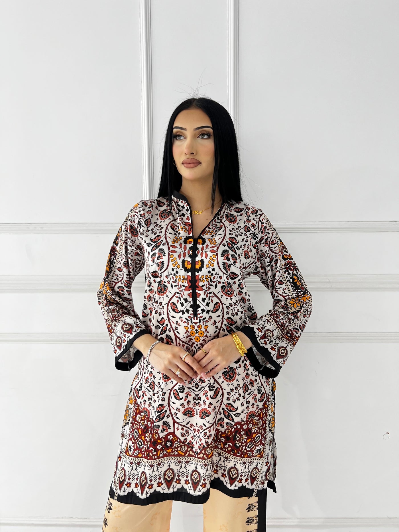 RBY-112-Readymade - Silk Suit 2025 - Memsaab Online