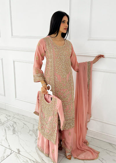 Shaz1844 - Readymade - Chiffon - Mummy n Me Outfit - Memsaab Online