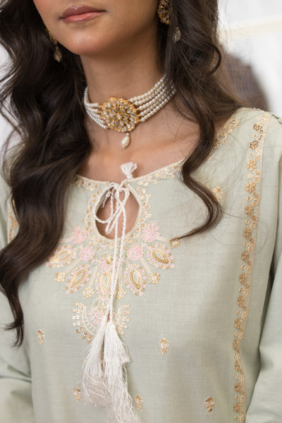 HRM-10 - Readymade Memsaab Formal Cotton Suit - Memsaab Online