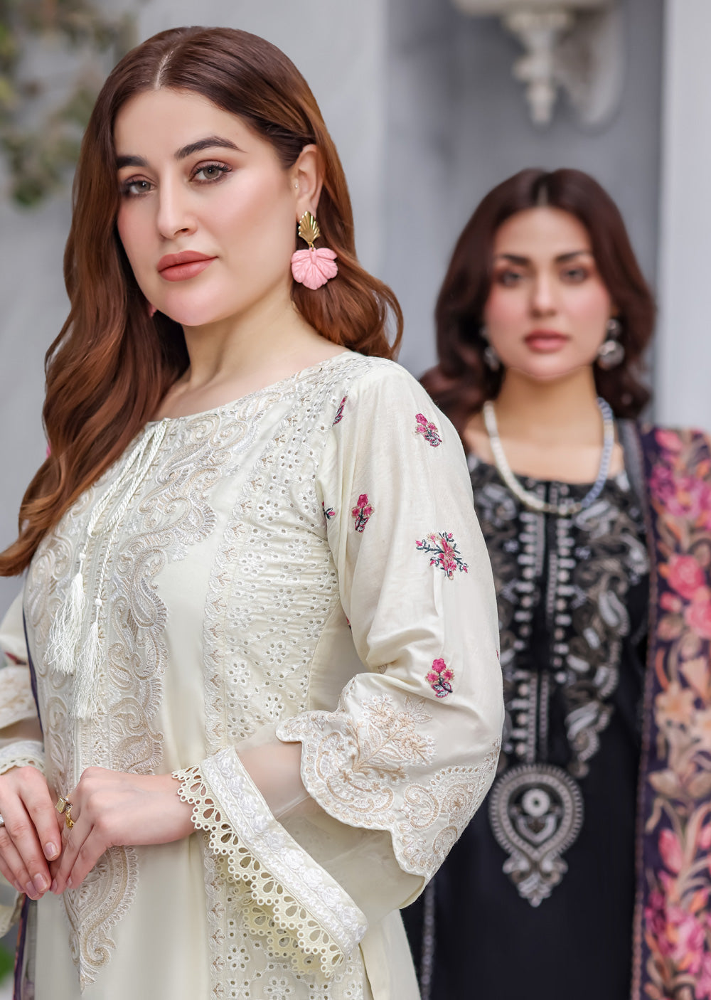 ATR-1136-Black- Sehrish B Lux Cotton - Memsaab Online