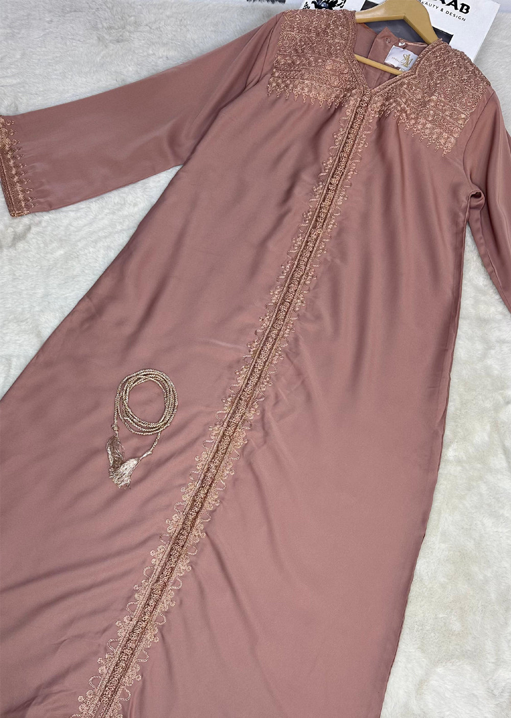 ASL-251 -Sanya -Ladies Fancy Abaya - Memsaab Online