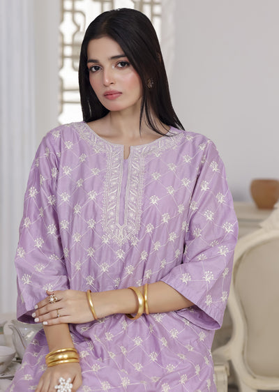 RBY-104 - RABIYA - Cotton 2 Piecce Co-ord Farshi - Memsaab Online