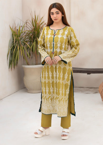 HSS-363- Readymade IVORY ROYALE Heeras Suit - Memsaab Online