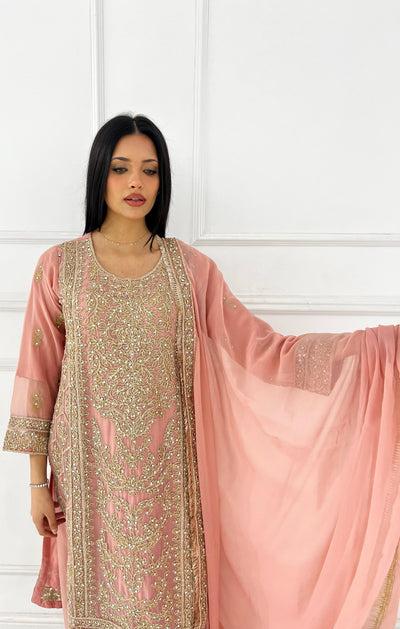 Shaz1844 - Readymade - Chiffon - Mummy n Me Outfit - Memsaab Online