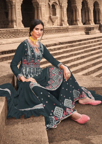 DR-2802 - Readymade - Dhriyya Collection by Sara Trendz 2024 - Memsaab Online