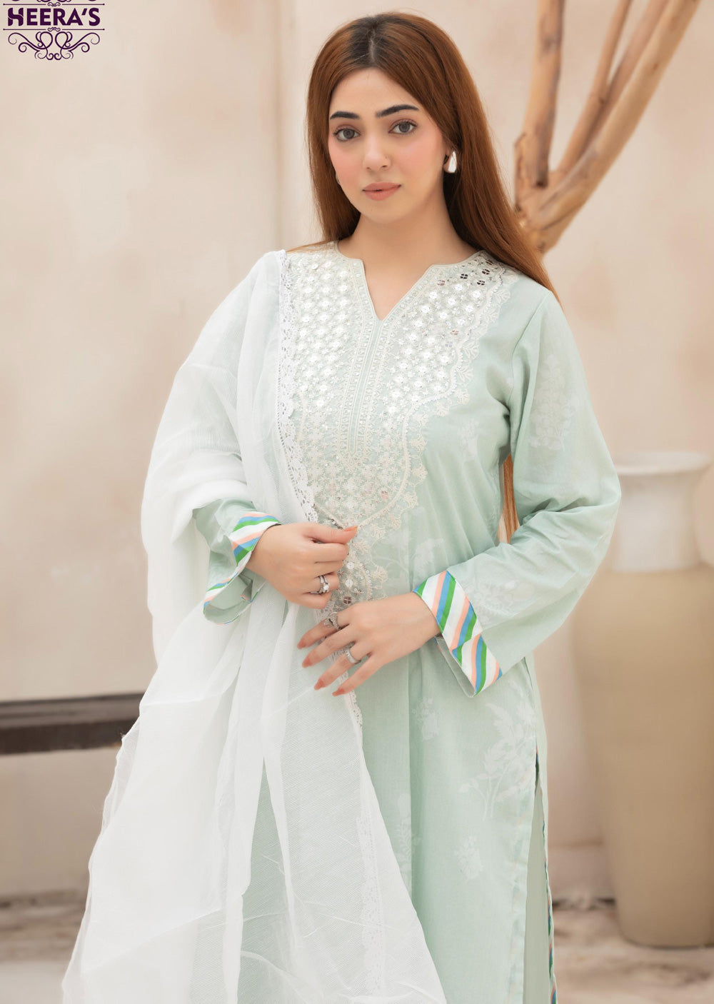 HSS-365- Readymade Heeras Suit - Memsaab Online