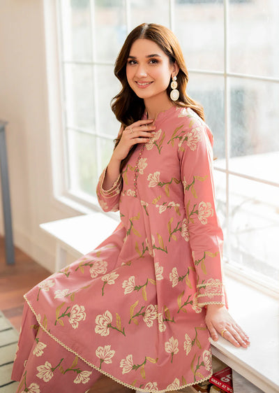 TANIYA- Readymade 3 Piece Cotton Suit - Memsaab Online