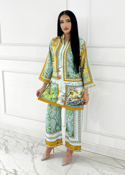 RBY-132-Readymade - Khaddar Silk Suit 2025 - Memsaab Online
