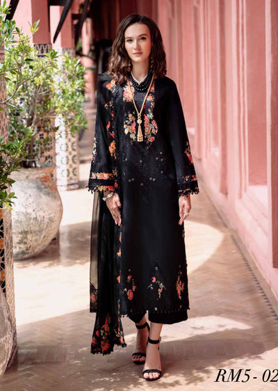 CHRZM-02 - Unstitched - Charizma Reem Collection 2025 - Memsaab Online