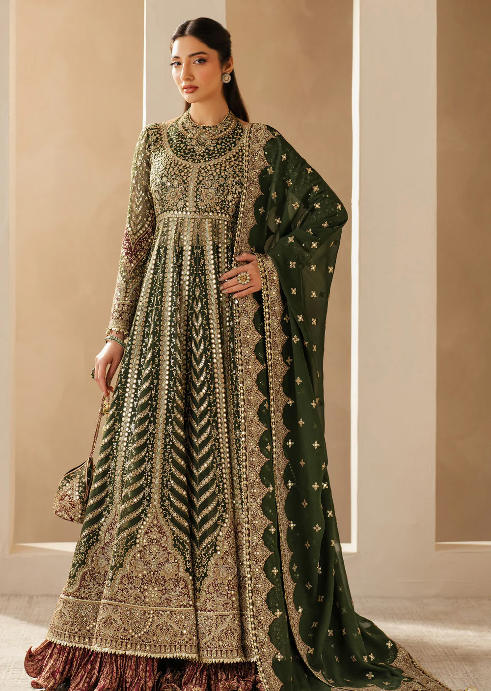 JZTS-02 - Unstitched - Wedding Formals Collection by Jazmin 2025 - Memsaab Online