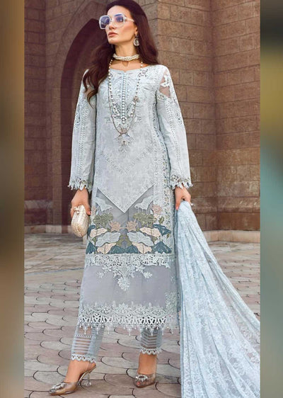 DLJ02-A Readymade Maria b Inspired Lawn - Memsaab Online