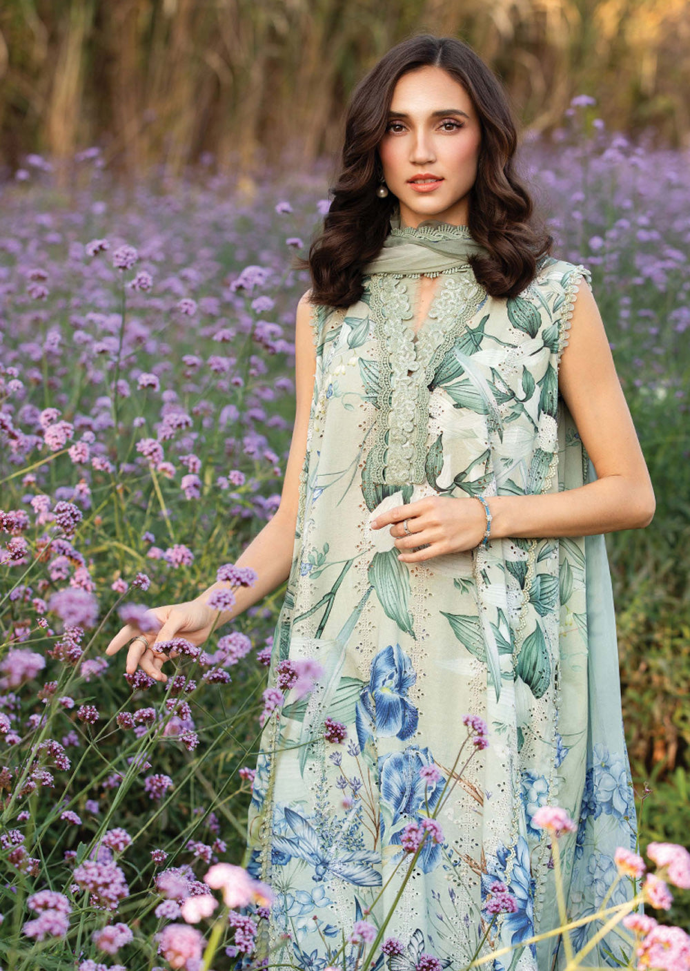 MPLS-02-B - Maria B Mprints Spring Summer Printed Lawn Suit 2025 - Memsaab Online