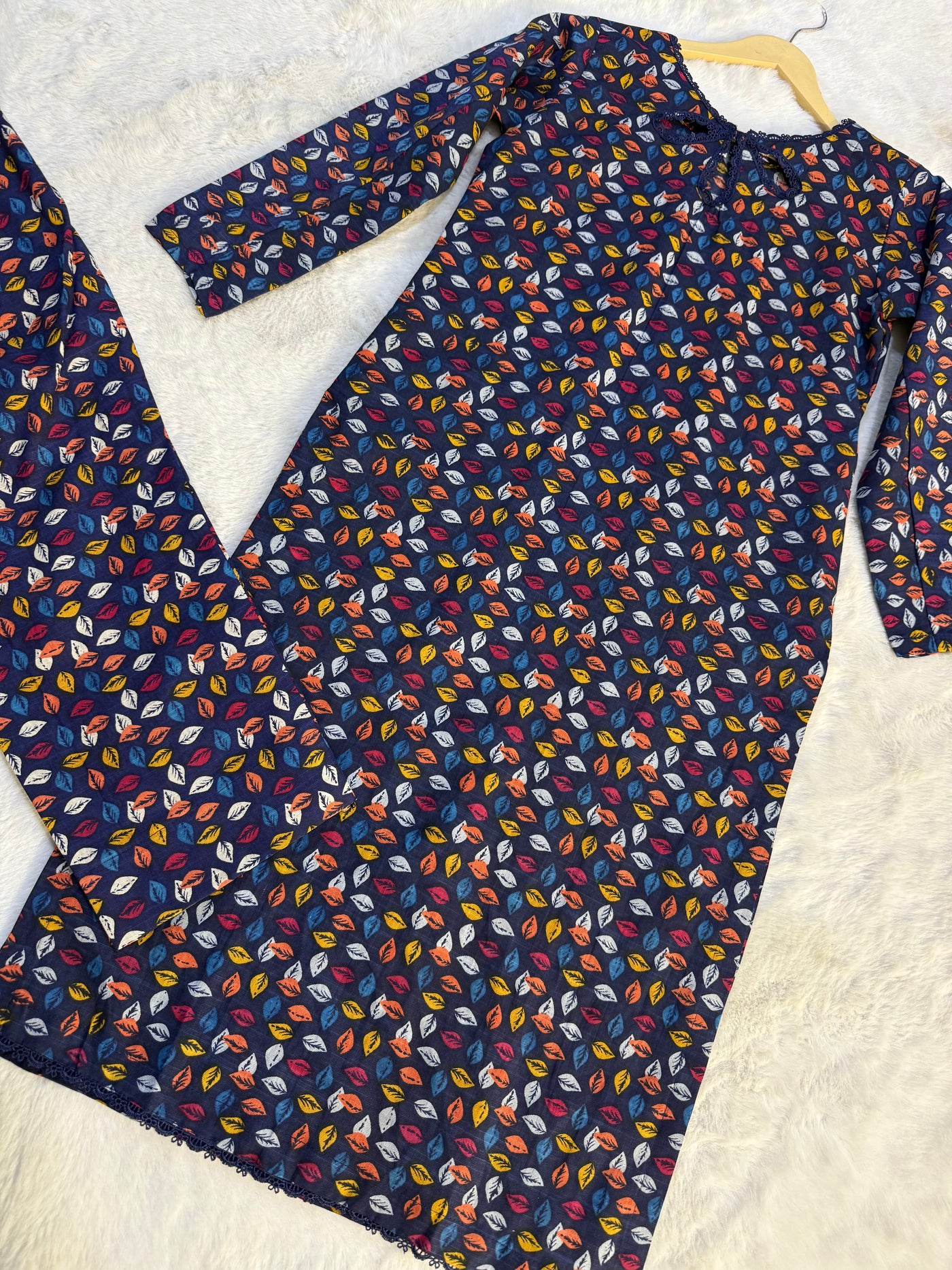 SLMN-14 Readymade Khaddar Co-ord - Memsaab Online