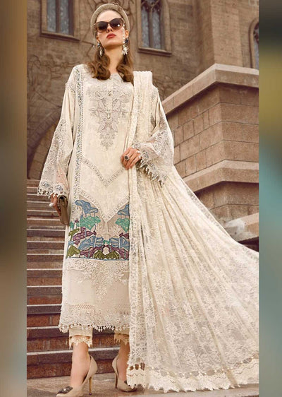 DLJ02-B Readymade Maria b Inspired Lawn - Memsaab Online