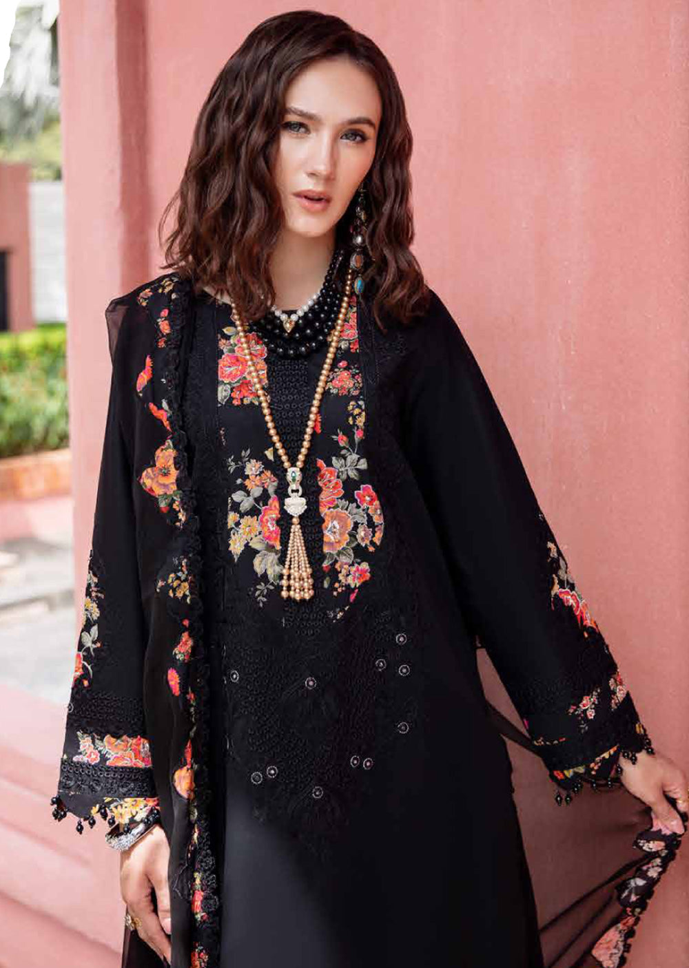 CHRZM-02 - Unstitched - Charizma Reem Collection 2025 - Memsaab Online