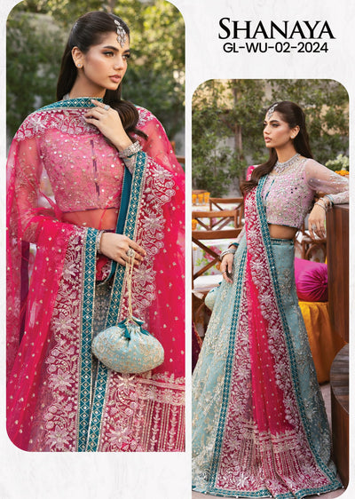 GLC-W02 - Shanaya - Readymade - Gulaal Chaandni Wedding Formals 2024 - Memsaab Online