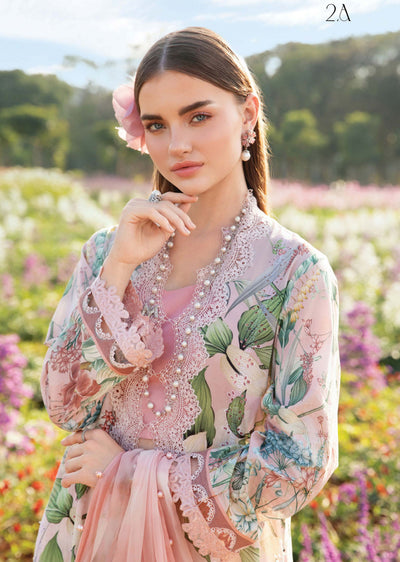 MPLS-02-A - Maria B Mprints Spring Summer Printed Lawn Suit 2025 - Memsaab Online