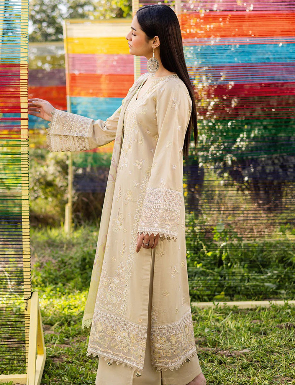 Y-914 - Ready Made - Riwayat by Ramsha Luxury Lawn Vol 12 - Memsaab Online