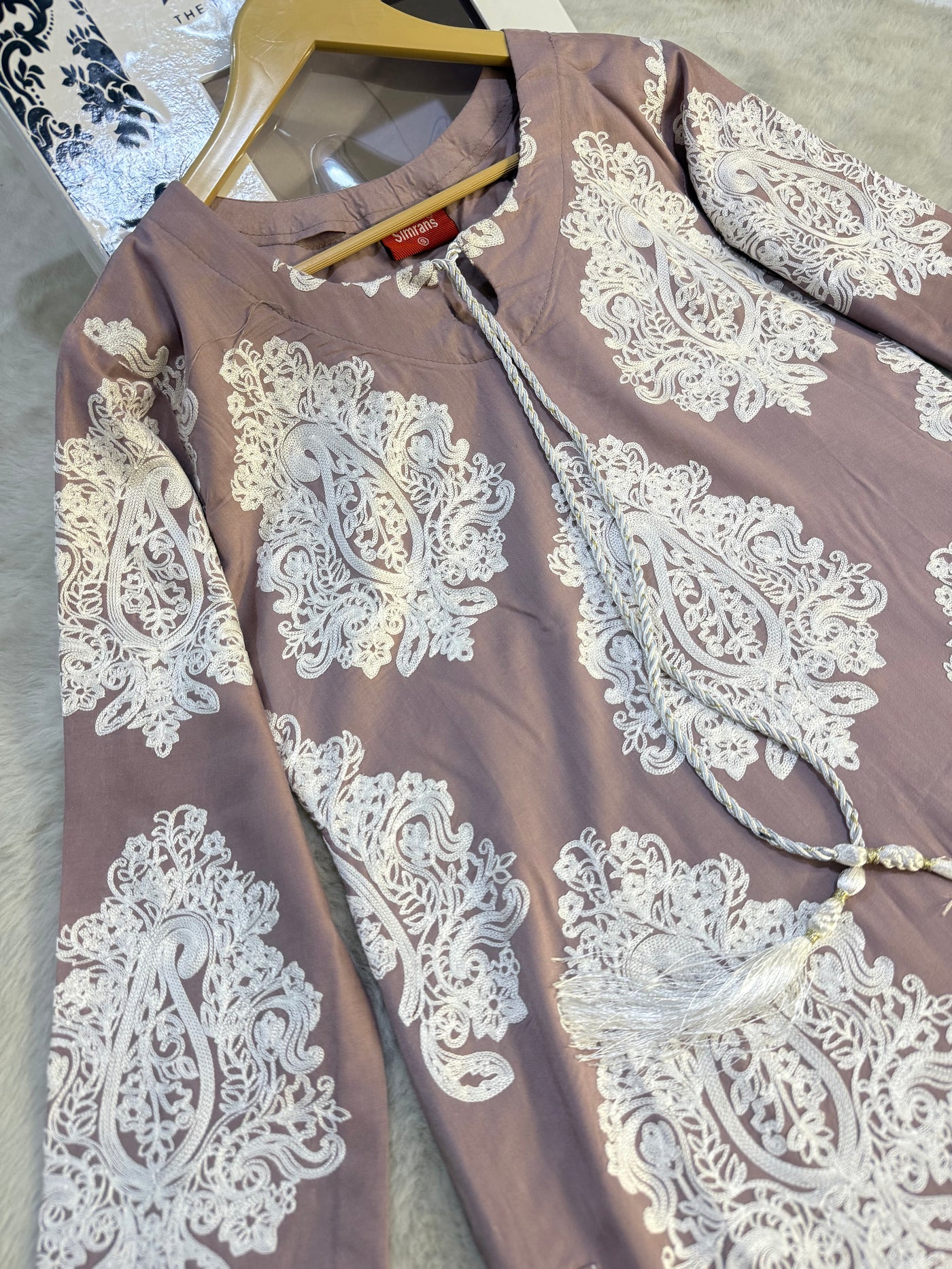 DLY-01 ReadymadE Linen Suit - Memsaab Online