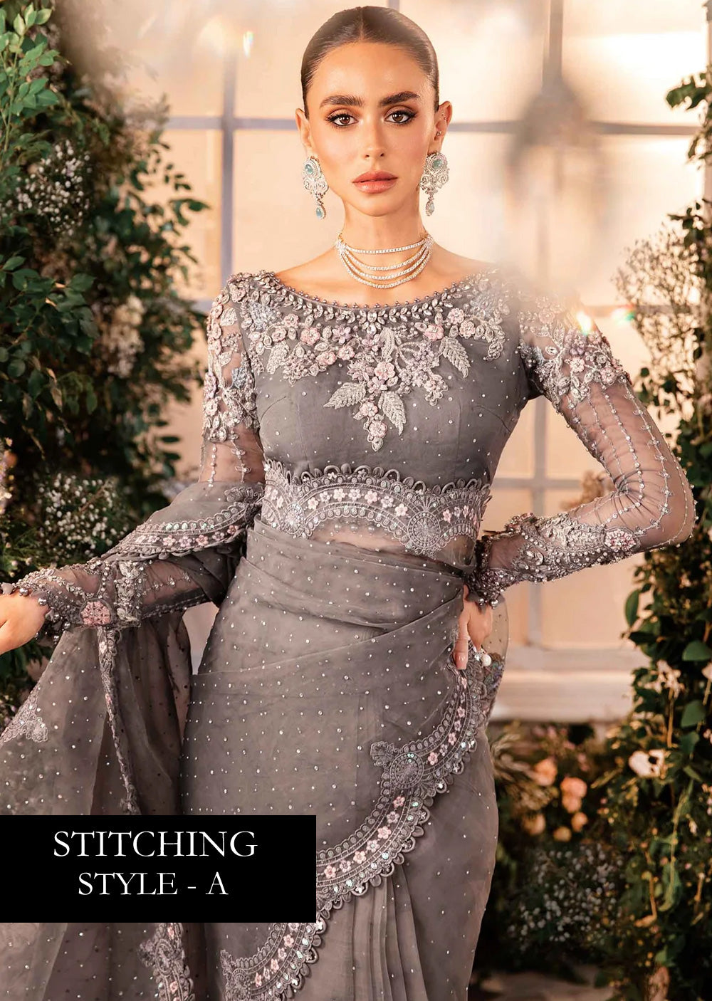 BPT-2902 - Maria B Embroidered Wedding Edition 2024 - Memsaab Online