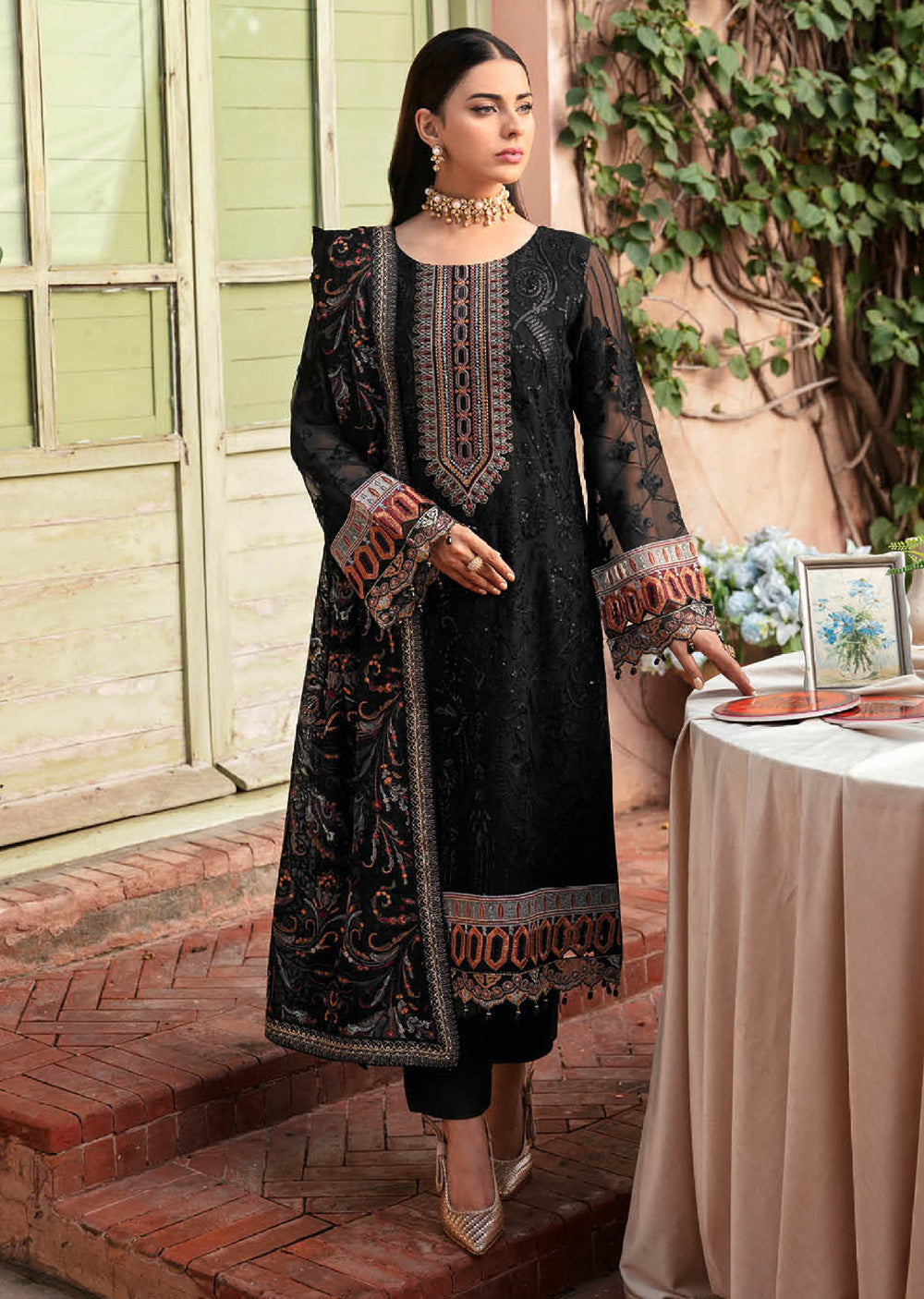 T-102-R - Readymade - Ramsha Dastan Collection Vol 1 2024 - Memsaab Online