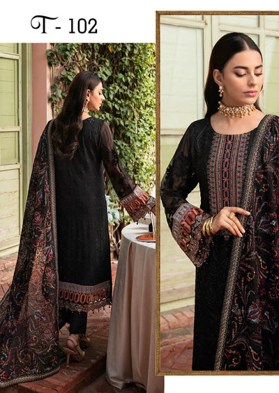 T-102-R - Readymade - Ramsha Dastan Collection Vol 1 2024 - Memsaab Online