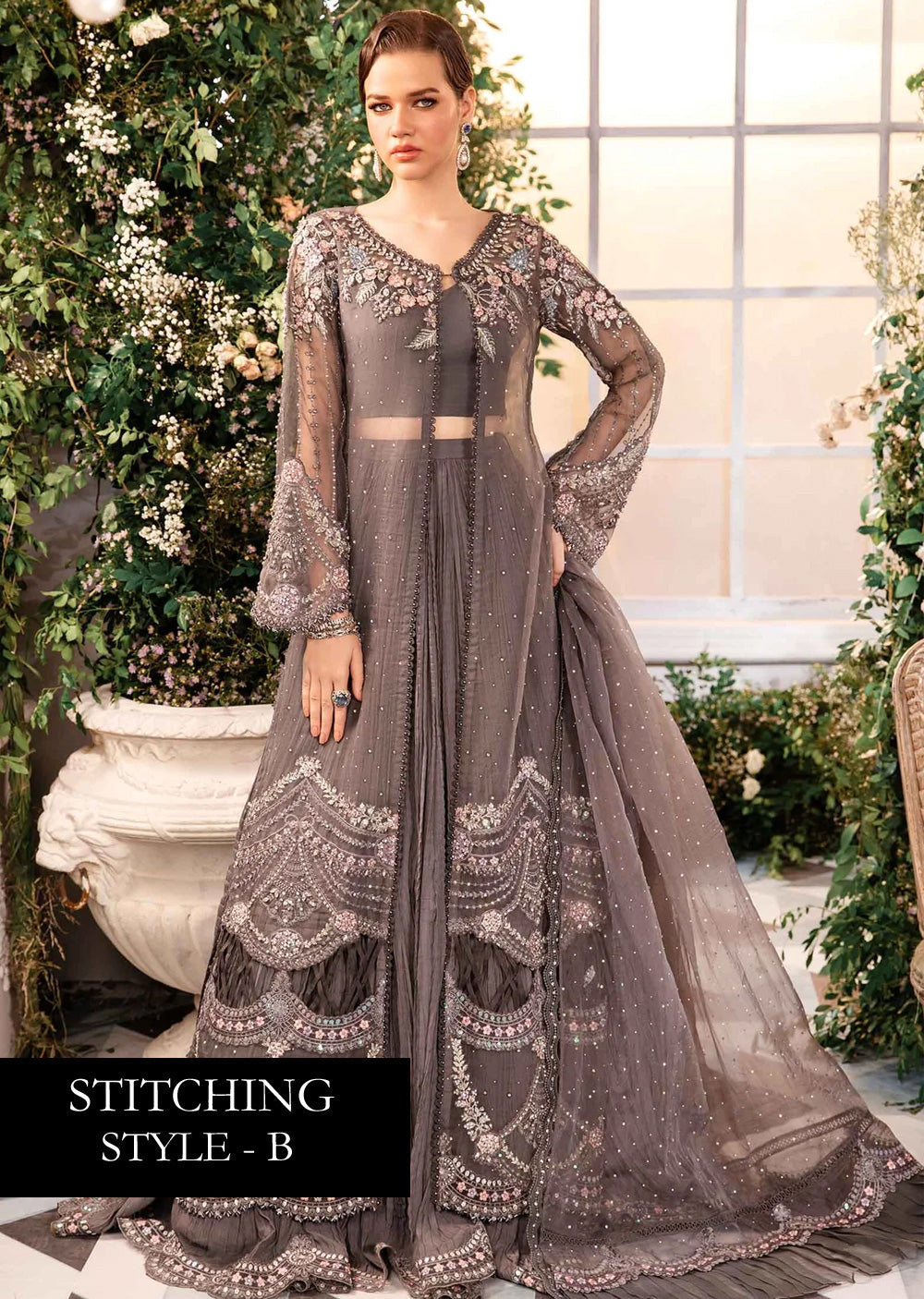 BPT-2902 - Maria B Embroidered Wedding Edition 2024 - Memsaab Online