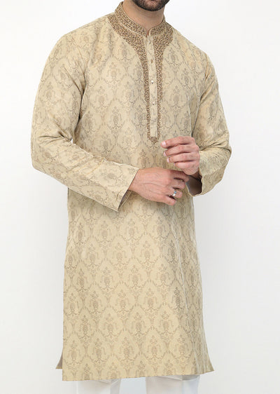 KRT-02 - Readymade - Mens Kurta Trouser Set - Memsaab Online