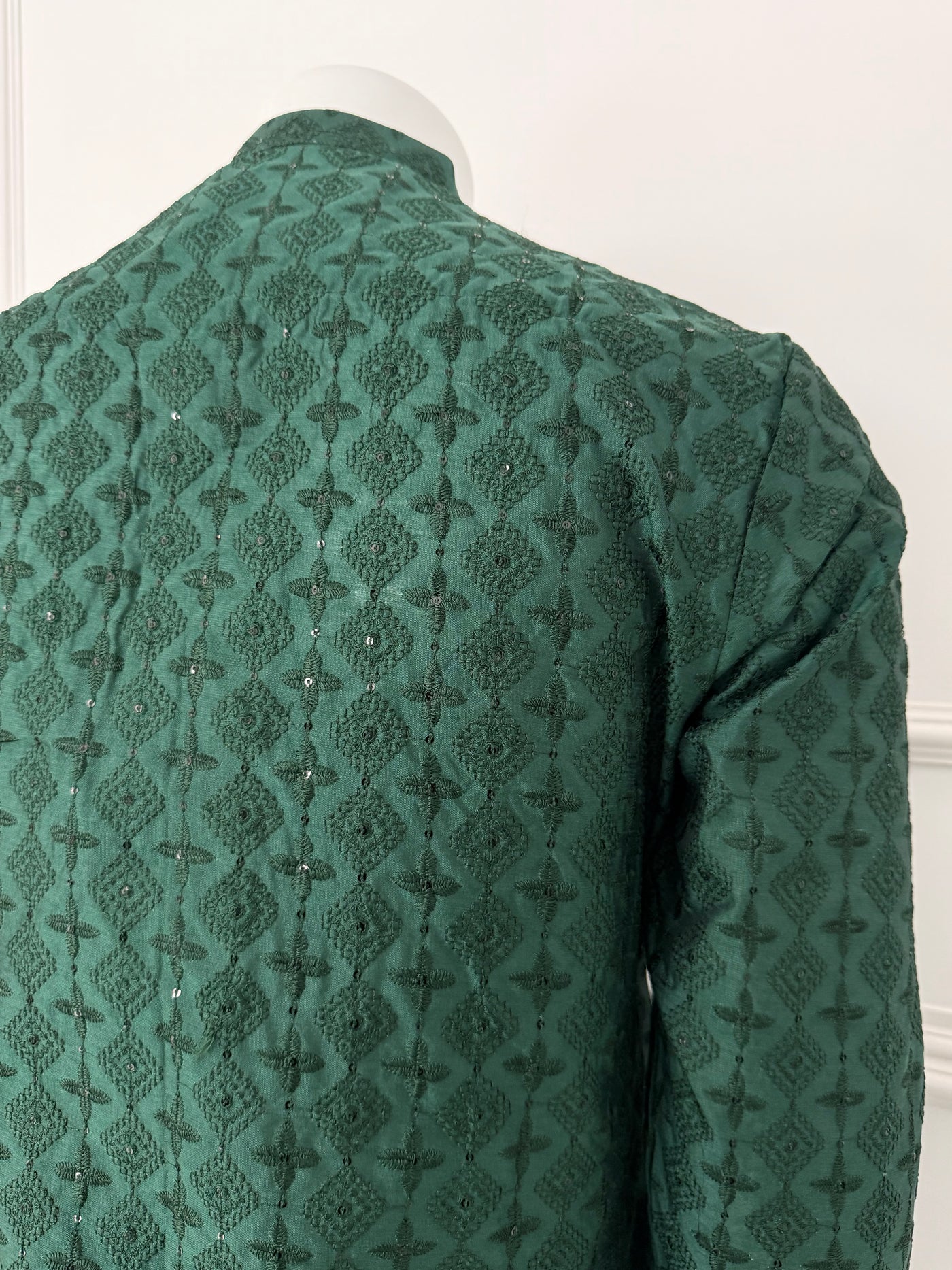 HKF104 Mens Embroidered Kurta Trouser - Memsaab Online