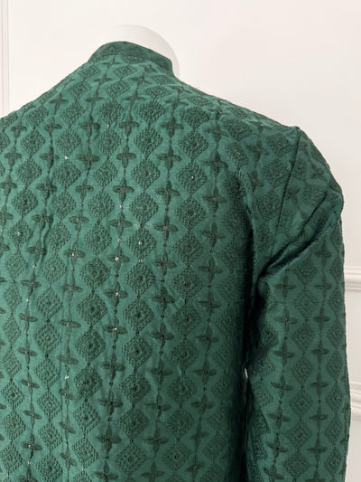 HKF104 Mens Embroidered Kurta Trouser - Memsaab Online