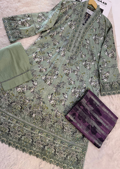 SN04 - Readymade - Munira Lawn Suit 2025 - Memsaab Online