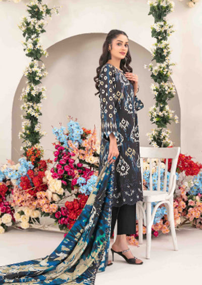 TWD-1394 Readymade Haliyah Tawakkal Lawn Suit 2025 - Memsaab Online