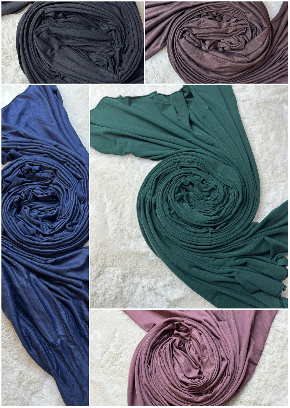 941 Jersey Stretchy Large Hijab - Memsaab Online