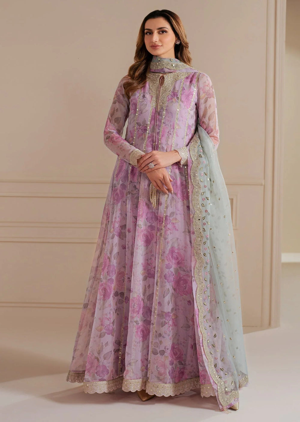 SFSH-08 - Readymade - Baroque Inspired Eid Rang - Memsaab Online