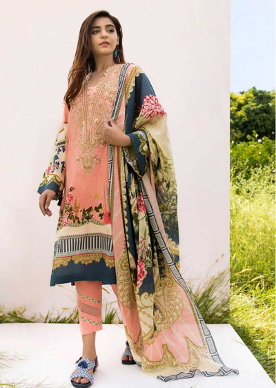 SPHR-02 - Unstitched - Sapphire Inspired Linen Collection 2023 - Memsaab Online