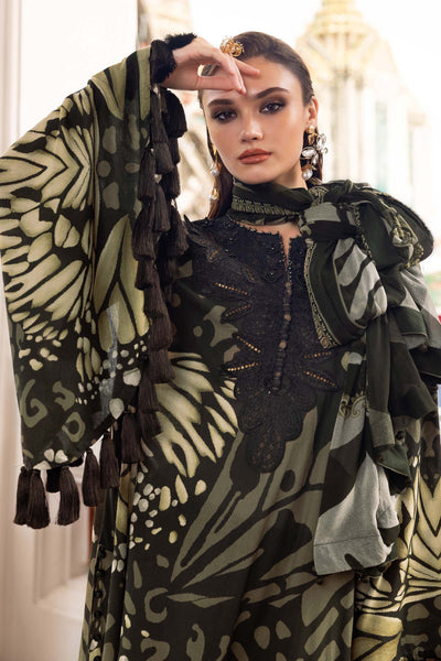 MPT-2809-A Unstitched - Maria B MPRINTS Collection 2025 - Memsaab Online